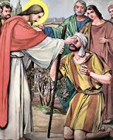 jesus heals the blind man